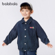 新年 春秋装 巴拉巴拉童装 男童棉服绣花牛仔外套2025新款