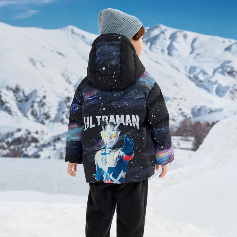 【奥特曼IP】巴拉巴拉男童羽绒服冬装连帽外套防风防水透湿保暖潮,童装/婴儿装/亲子装,羽绒服,淘宝优惠券,粉丝福利购,淘宝优惠卷