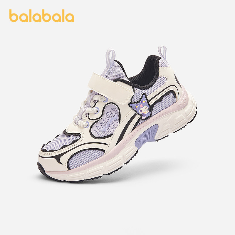 巴拉巴拉【三丽鸥IP商场同款】女童运动鞋春秋2025新款网面鞋透气,童鞋/婴儿鞋/亲子鞋,运动鞋,淘宝优惠券,粉丝福利购,淘宝优惠卷