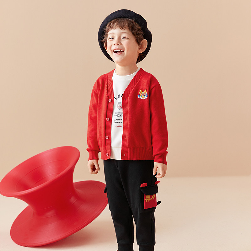 巴拉巴拉男童毛衫女童毛衣2025秋新款小孩针织开衫外套儿童毛衣,童装/婴儿装/亲子装,毛衣/针织衫,淘宝优惠券,粉丝福利购,淘宝优惠卷