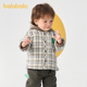 巴拉巴拉儿童外套男童衣服秋冬宝宝棉服立体连帽可爱时尚 洋气萌趣