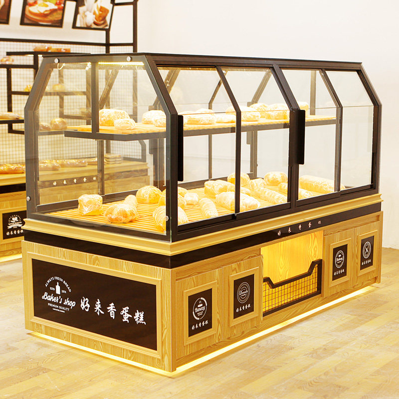 面包柜展示柜边柜烤漆蛋糕模型柜中岛柜台抽屉式货架铁艺糕点柜|msdalam kategori Perniagaan/perabot pejabat, rak/Showcase, rak roti - dari Buy2taobao.com untuk memberikan perkhidmatan ejen Taobao profesional membeli