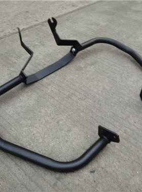 周红边箱摩瑞MV800/MV900/建设香帅700摩托车黑色喷塑/电镀保险杠