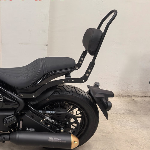赛科龙RA600-3A摩托车改装护杠靠背货架加大脚踏无损安装
