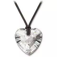 现货限量版透明大水晶心项链1032276 特价