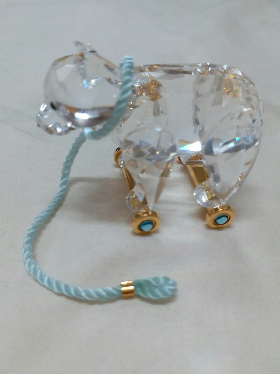 现货 施家水晶 可愛北極滑雪熊253477 绝版珍藏