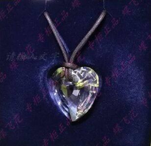 现货绝版限量版大水晶心项链 1021538礼物特价