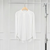 Cece 时髦百搭个性 设计 沃伦海龙 1oo%棉质女士圆领弧形长袖 T恤