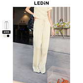 百搭裤 乐町休闲中式 夏季 2024年新款 子C2GBE2F09 长裤