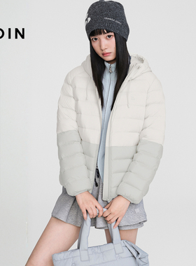 【商场同款】乐町短款轻薄羽绒服女装2025冬季新款外套C2ACF4123