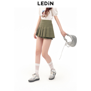 乐町夏季 甜美百褶半身裙C1GEE2220 新款