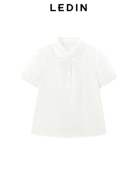 【商场同款】乐町2025夏季新款甜美娃娃领上衣C1CAF2168