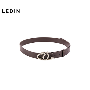 新品 乐町2024年冬季 复古字母腰带C2YEE4305 商场同款