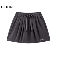 【商场同款】乐町轻运动半身裙秋冬新款抽绳设计A字短裙C2GEF4449