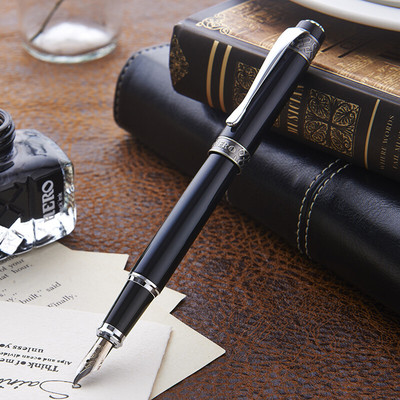 HERO/英雄新帝王100钢笔12K金尖