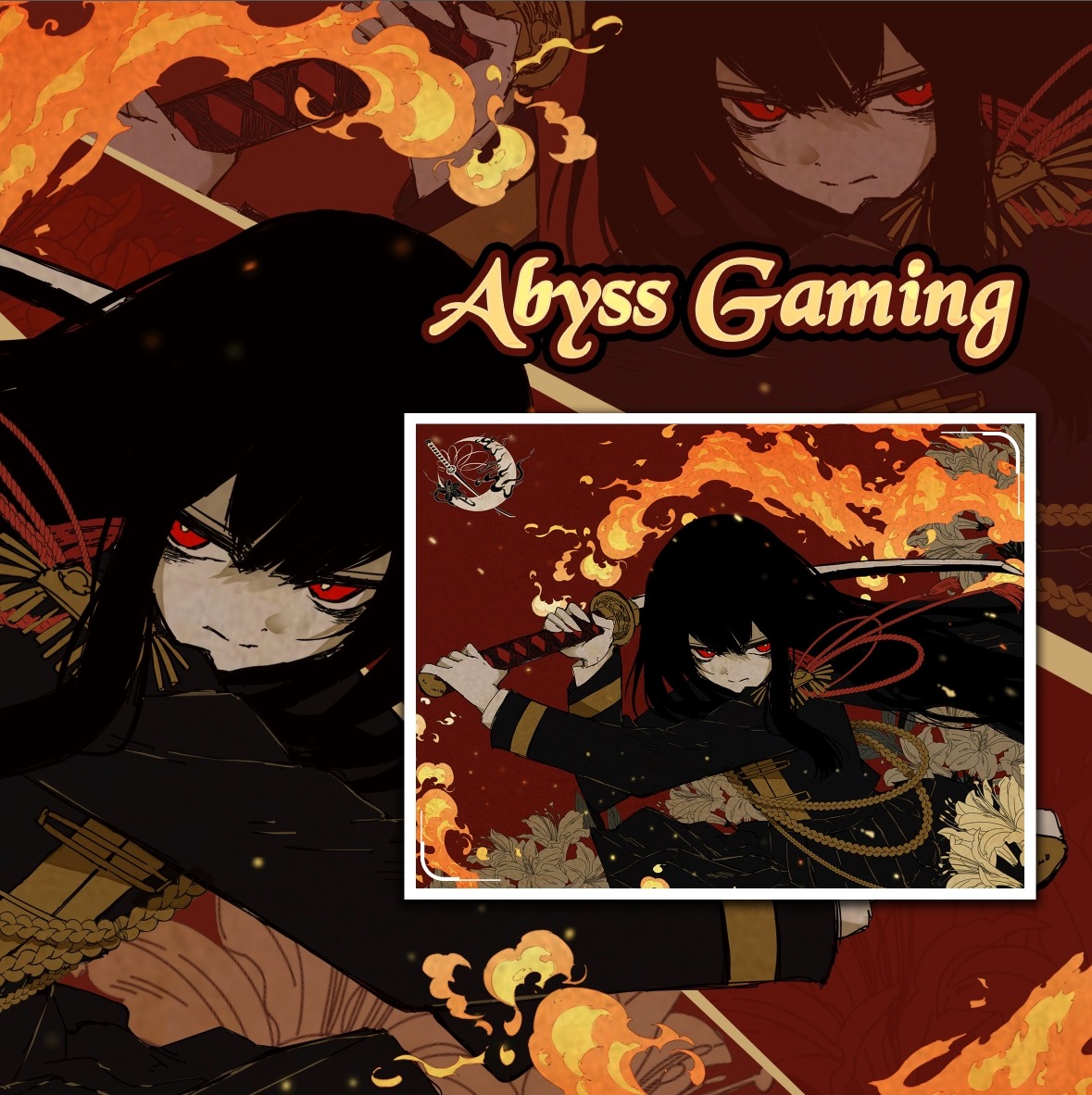 Abyss X WaShiYa 【Daimon】日本画师联名款 中性偏滑鼠标垫