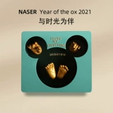 Хваталка для новорожденных для младенца, модель рук, детская фигурка, отпечатки рук и ног, чернильная подушечка, сувенир