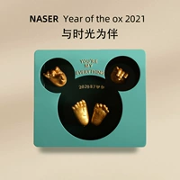 Хваталка для новорожденных для младенца, модель рук, детская фигурка, отпечатки рук и ног, чернильная подушечка, сувенир