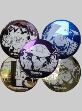 凹凸世界镜面吧唧凹凸世界快闪拾光定格镜面吧唧代餐支持来图定制