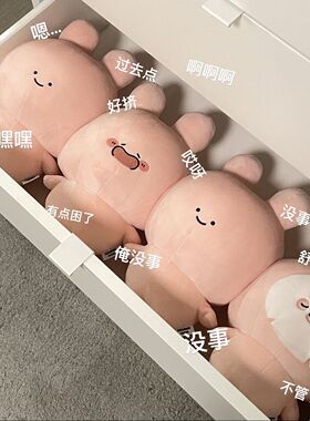 asamimi兔阿莎咪米毛绒玩具玩偶可爱治愈公仔女生毛绒绒娃娃礼物