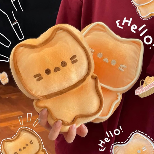 可爱黄油饼干猫咪玩偶公仔毛绒玩具女生睡觉抱枕娃娃生日礼物女孩