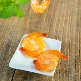 太极虾八鲜岛对对虾麻辣大虾即食香辣虾仁海鲜休闲小零食大连特产