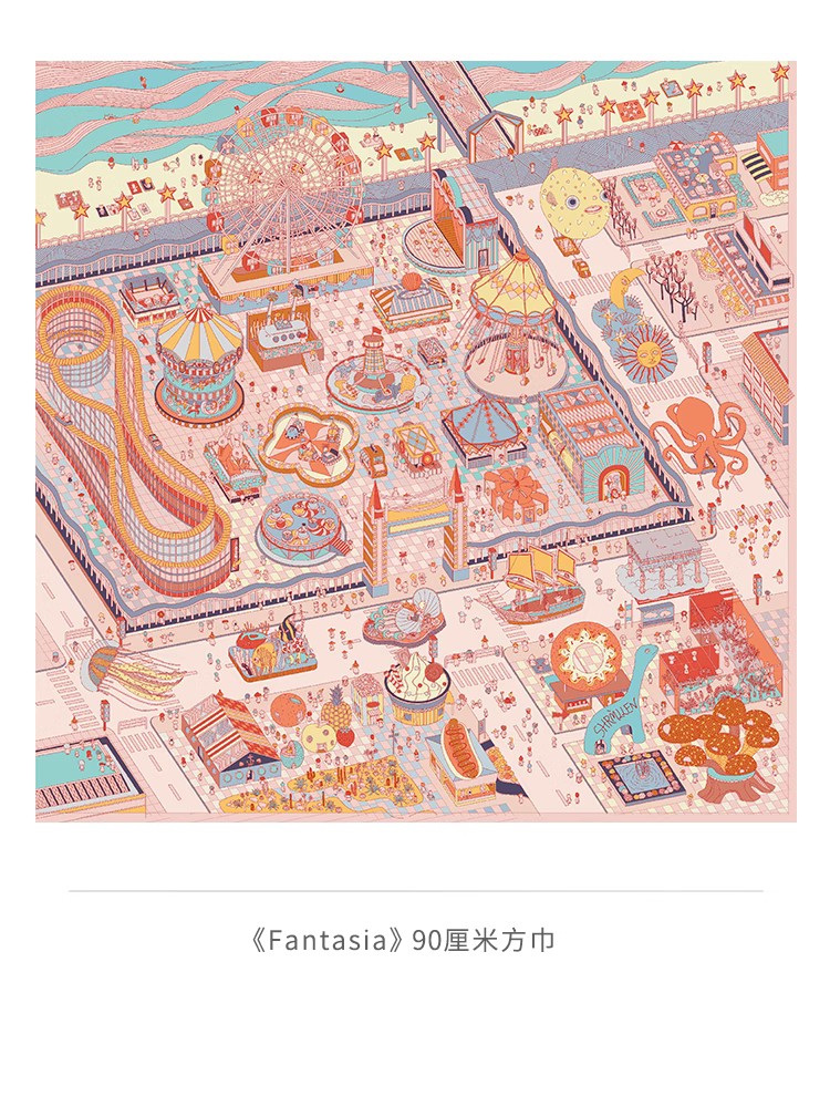 奢茉荔纯手工设计原创丝巾春夏女