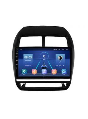 三菱劲炫ASX车载carplay倒车中控大屏GPS导航一体机