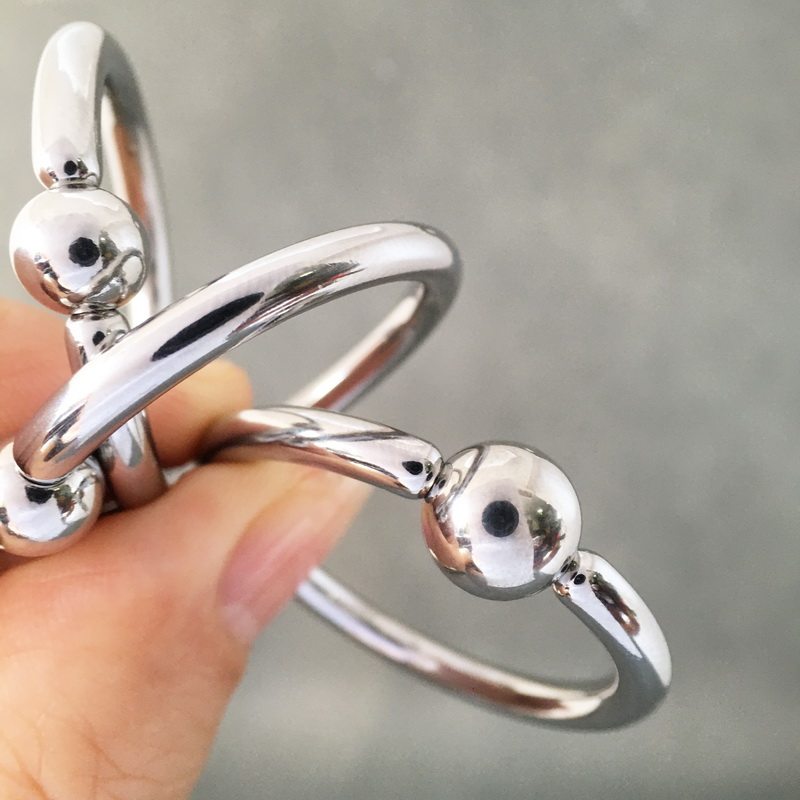 独艺家穿刺饰品大内径阴环钛钢欧美情侣贞洁男女私处穿孔深pa系带