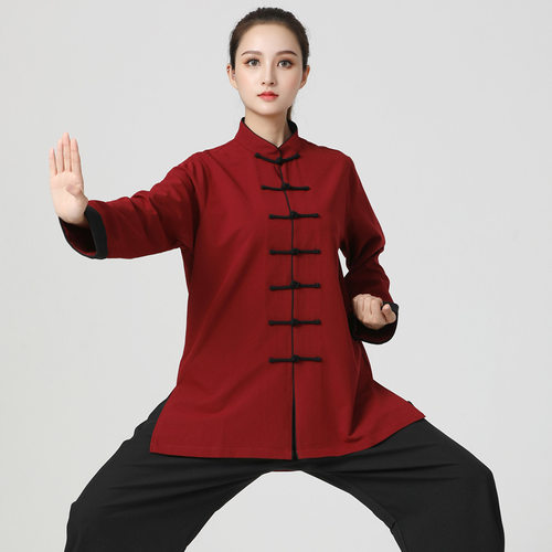 2025春秋薄款中式表演太极服