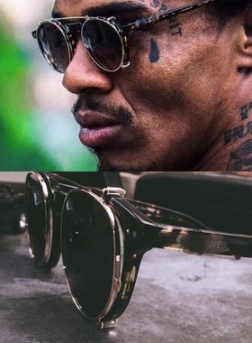 两用眼镜平光镜太阳镜