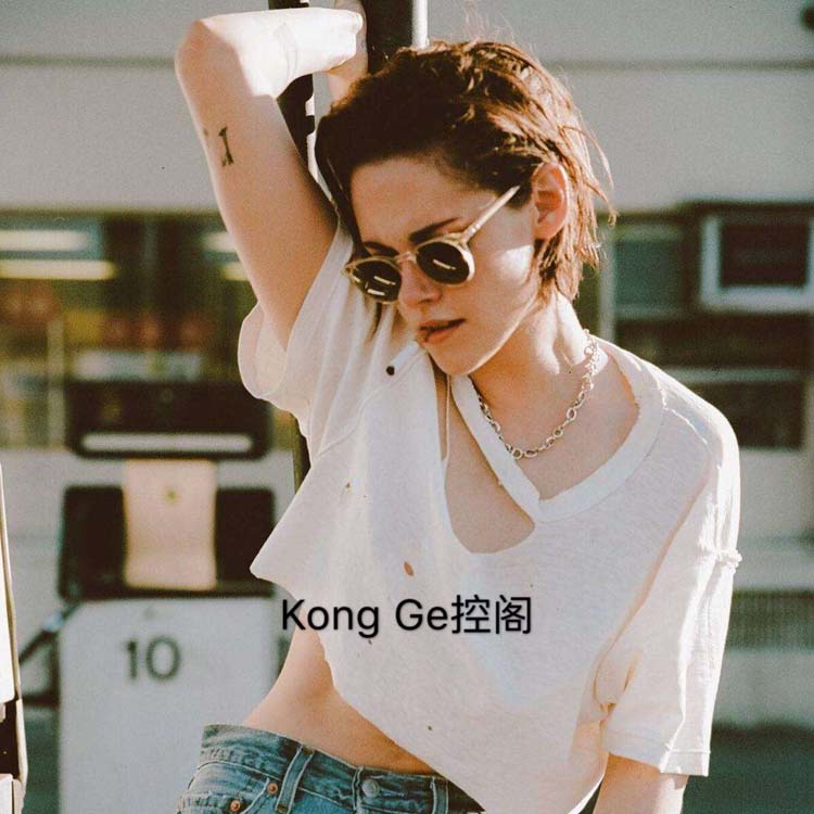 欧美个性复古时尚小框偏光墨镜克里斯汀同款百搭太阳眼镜男女潮