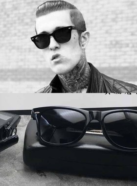 眼镜欧美复古风米钉街头太阳镜