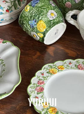 [YURUUI设计师]意大利VBC 春日花花系列餐具