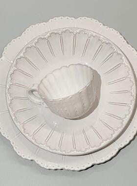 [YURUUI设计师]意大利Virginia Casa经典黑陶材质复古家用餐具