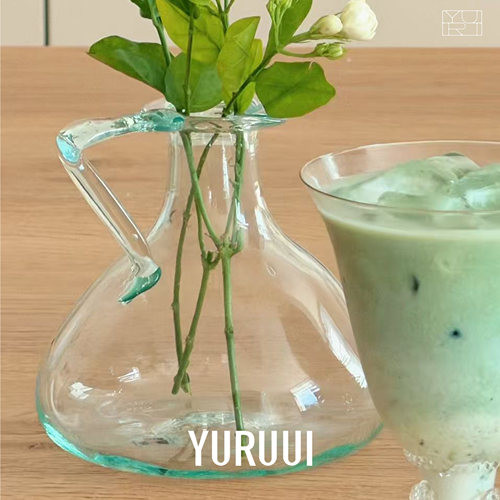 [YURUUI设计师]法国La Soufflerie回收玻璃创意水杯水壶摆件