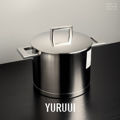 demeyere【汤深锅】七层不锈钢锅5L