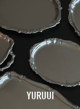 [YURUUI设计师]意大利MOTTA不锈钢餐具餐盘无包装款