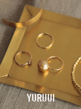 [YURUUI设计师]日本Fog Linen Work 黄铜米饭碗酸奶碗小碗手握杯