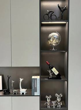 宏赫轻奢地球仪组合摆件