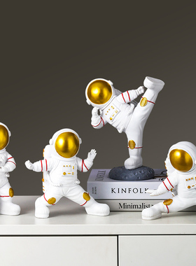 宏赫创意轻奢高档摆件家居饰品酒柜书房儿童桌面装饰品套流行摆件