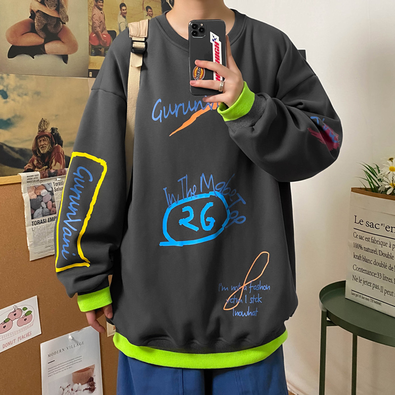 Poster photo cotton polyester new autumn sweater coat