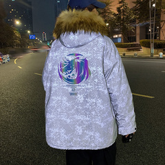 Hong Kong Fenglei polyester colorful luminous cotton padded man