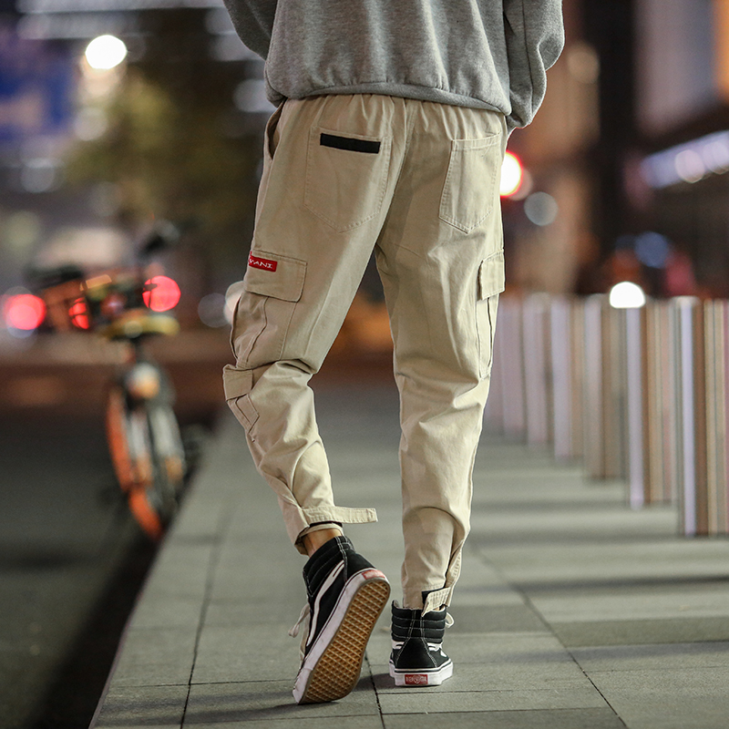 Yejinglei large casual pants with trace other fibers