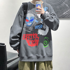 Dark inside 60% cotton 40% polyester new spring men's sweater