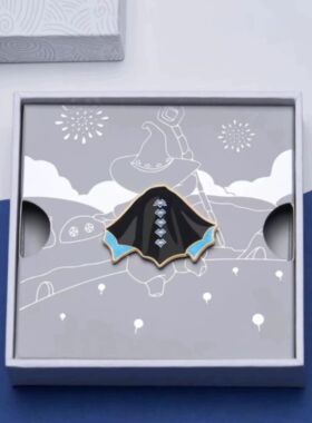sky光遇鬼蝠斗篷徽章star蓝底蝙