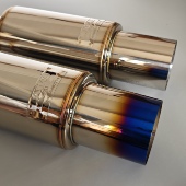 汽车通用跑车音直排管 改装 排气管 直排鼓不锈钢响鼓跑车音声浪