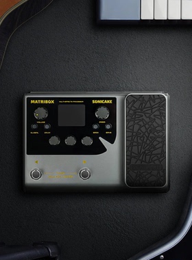 Sonicake电木吉他贝斯数字ir综合效果器音箱模拟鼓机声卡伴奏loop