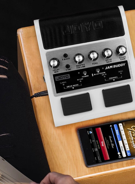 JOYO卓乐充电蓝牙双通道失真周边便携电吉他音箱效果器JAM BUDDY