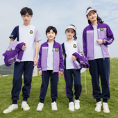 幼儿园班服儿童园服英伦春秋装 三件套校服套装 小学生风初中生夏季